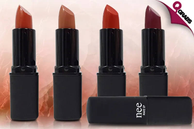 From QR61, Doll Up with Pretty Nee Lipsticks - Choose from Three Types in 11 Gorgeous Shades! (Up to QR380 Value)